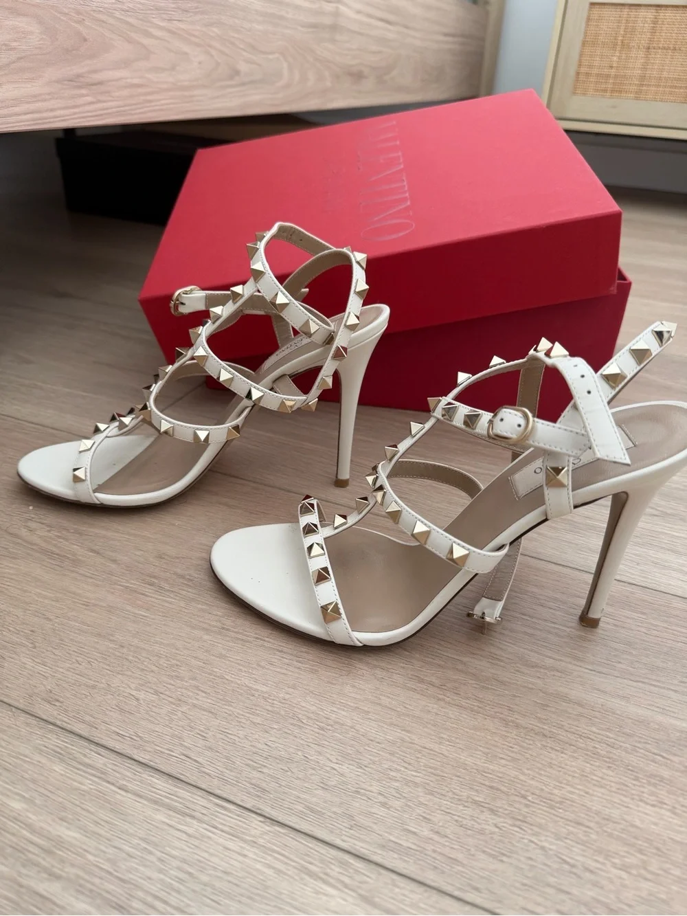 Valentino stud heels